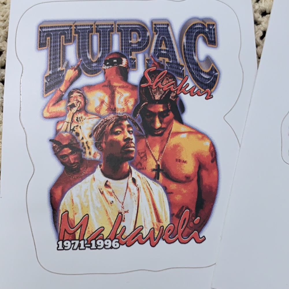 Tupac Shakur Sticker Bundle - Picture 2 of 3